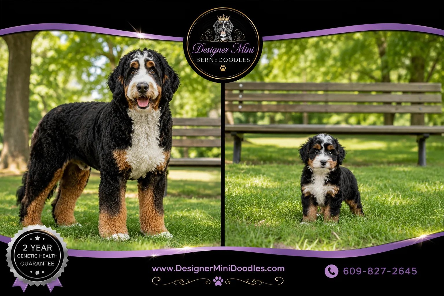 How Much Do Mini Bernedoodle Puppies Cost in Salt Lake City?