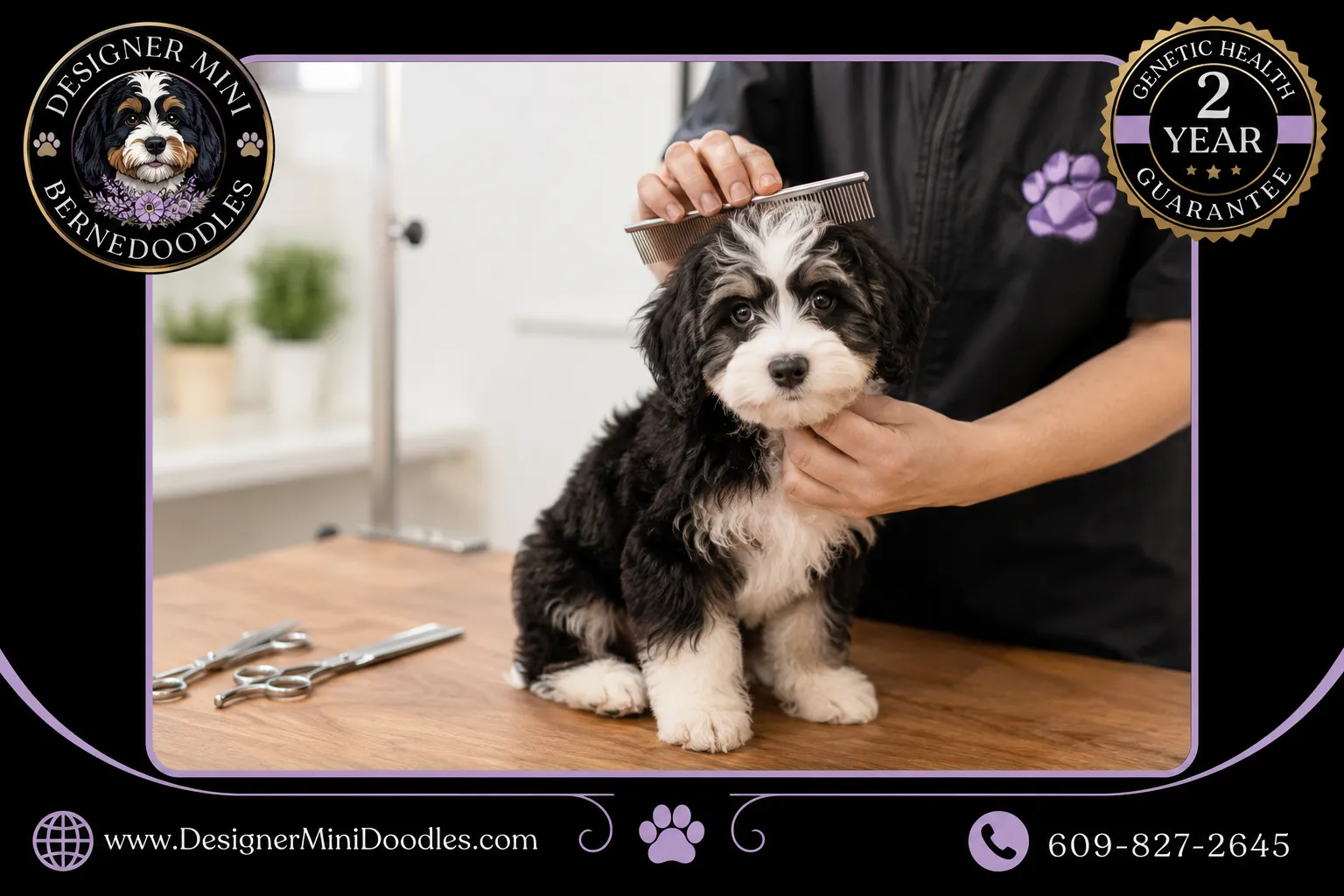 How Much Do Mini Bernedoodle Puppies Cost in Salt Lake City?