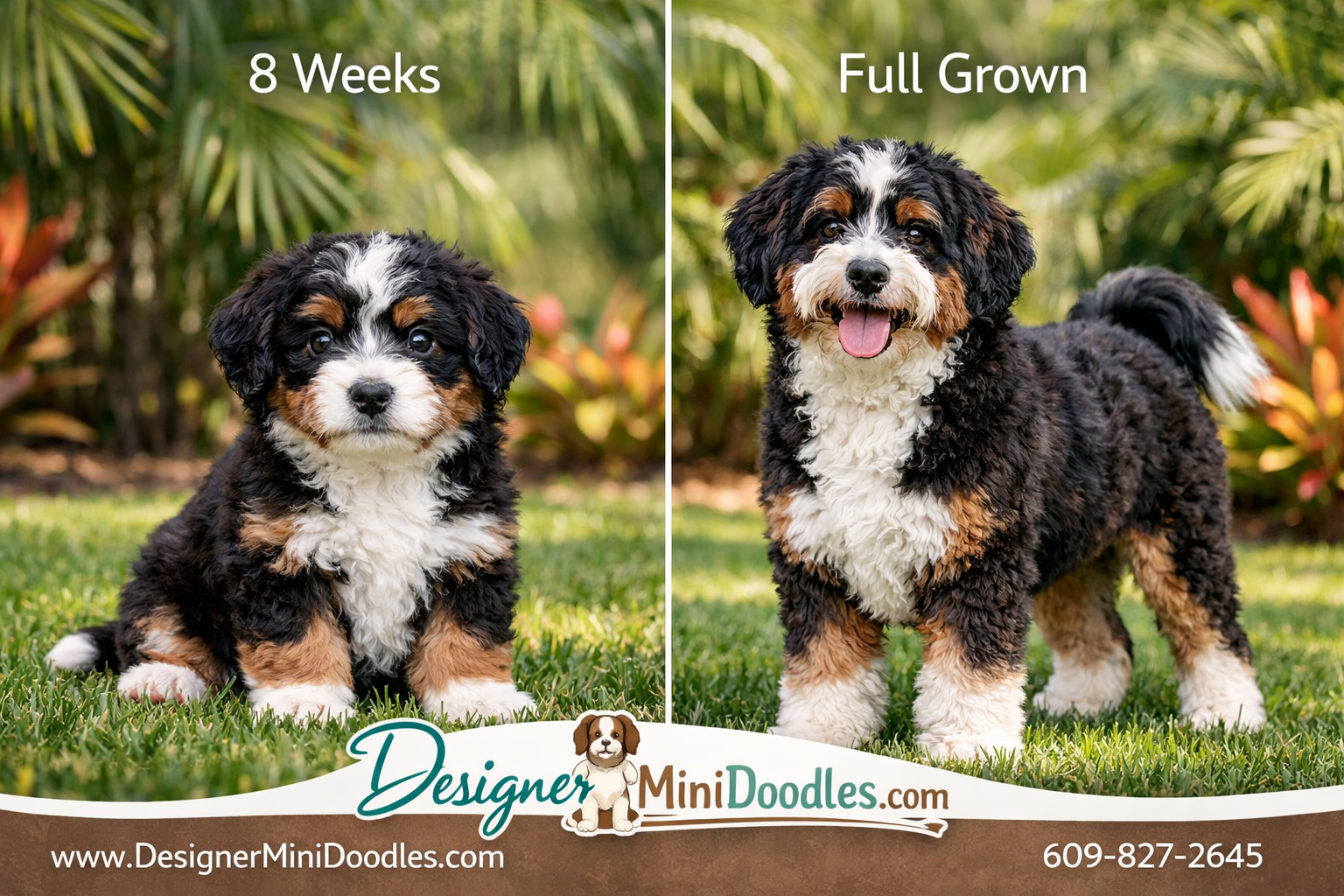 Mini bernedoodles for sale Florida