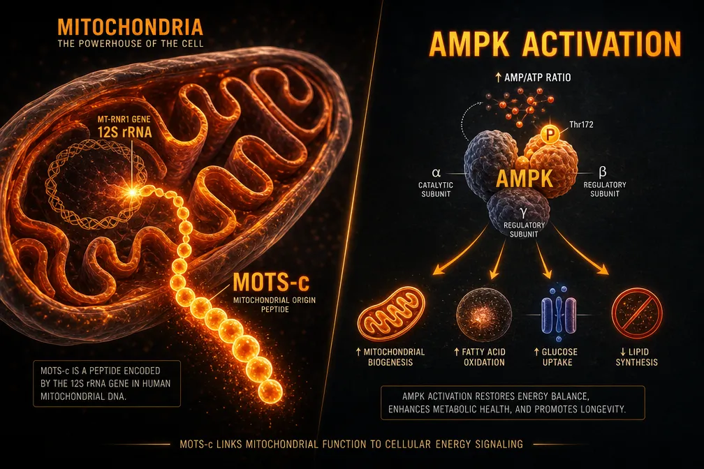 MOTS‑c: Mitochondrial DNA and Metabolic Regulation