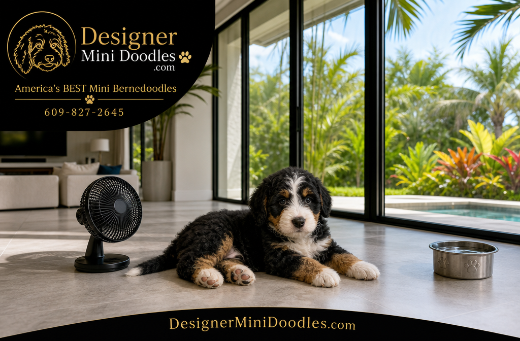Do Mini Bernedoodles Do Well in Florida's Hot Climate?
