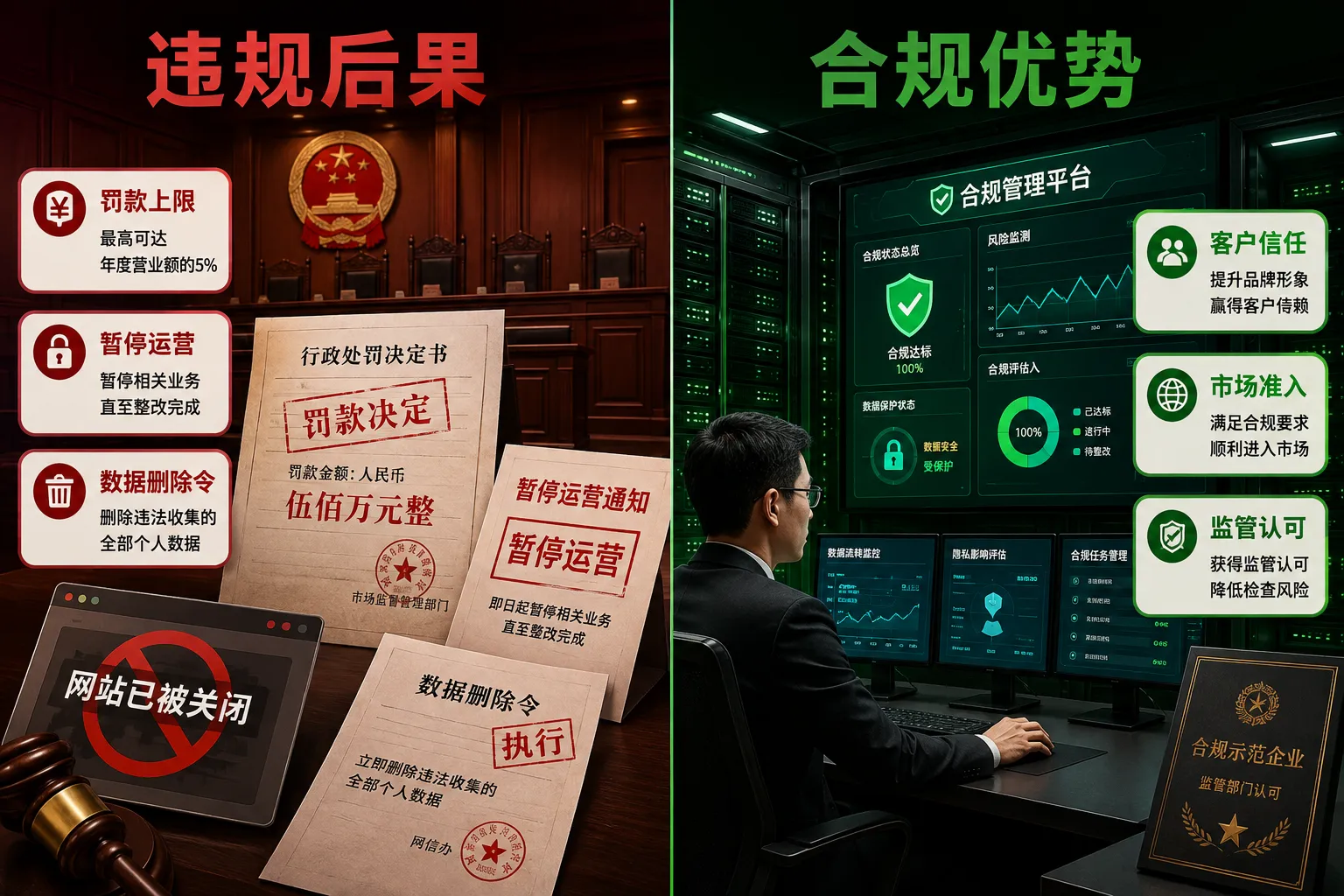 不合规会面临哪些处罚