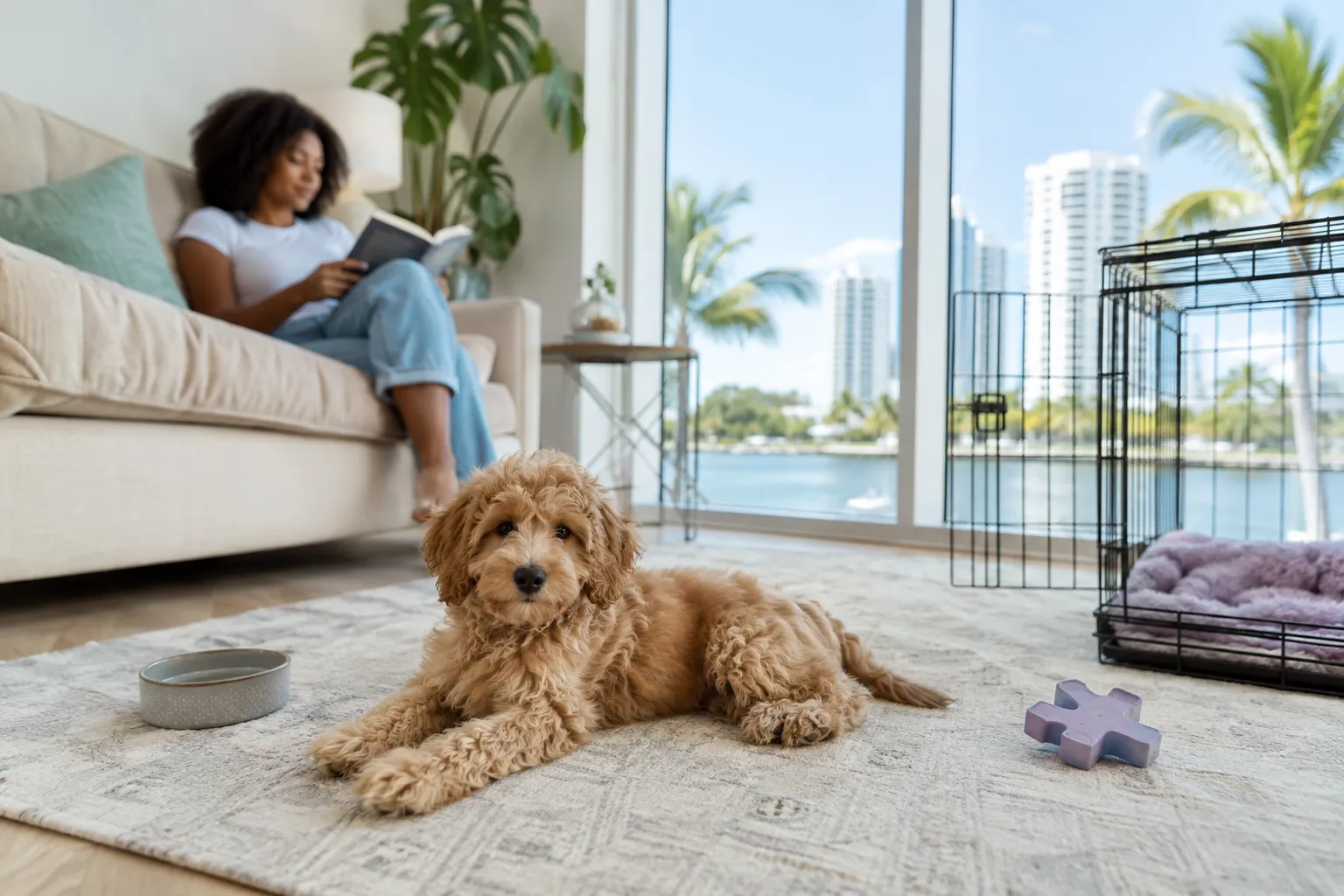 Are Mini Goldendoodles Good for Apartments in West Palm Beach?
