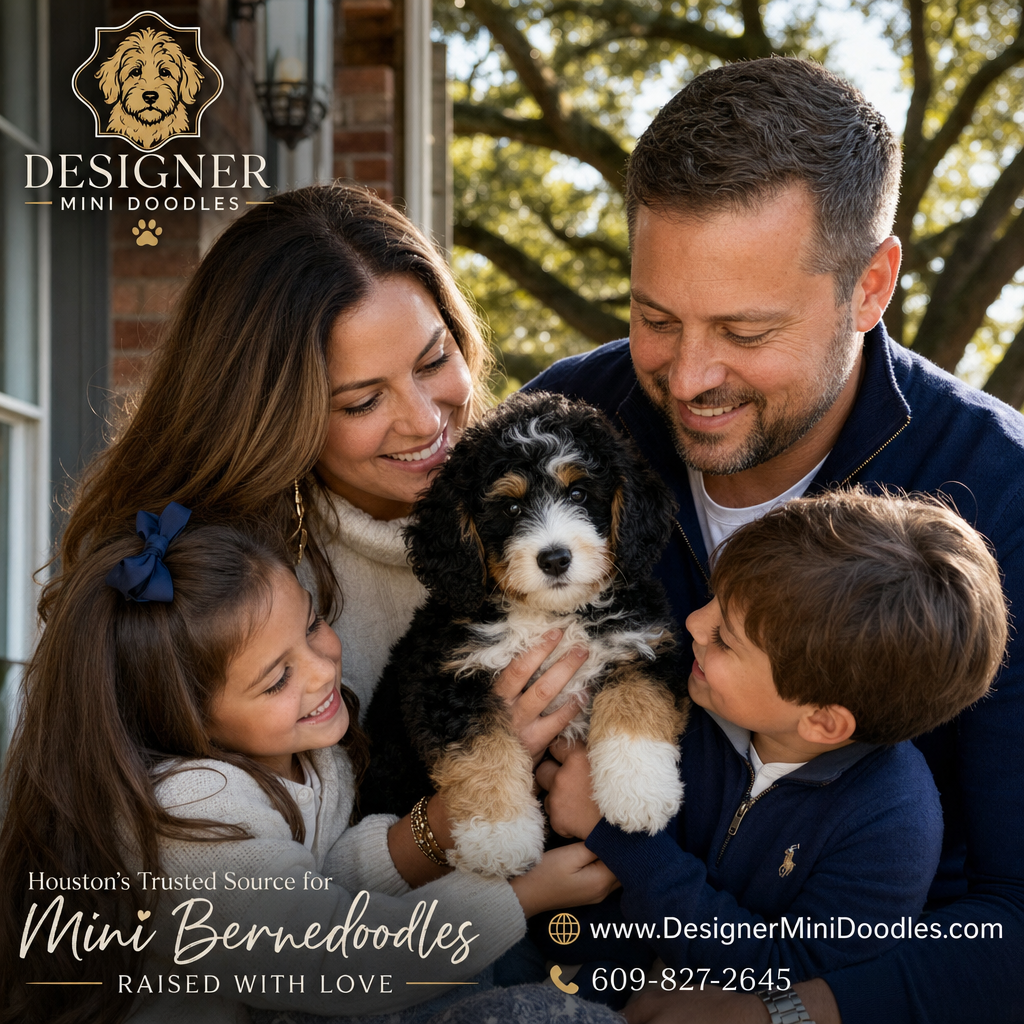 How much does a mini Bernedoodle puppy cost in Houston?