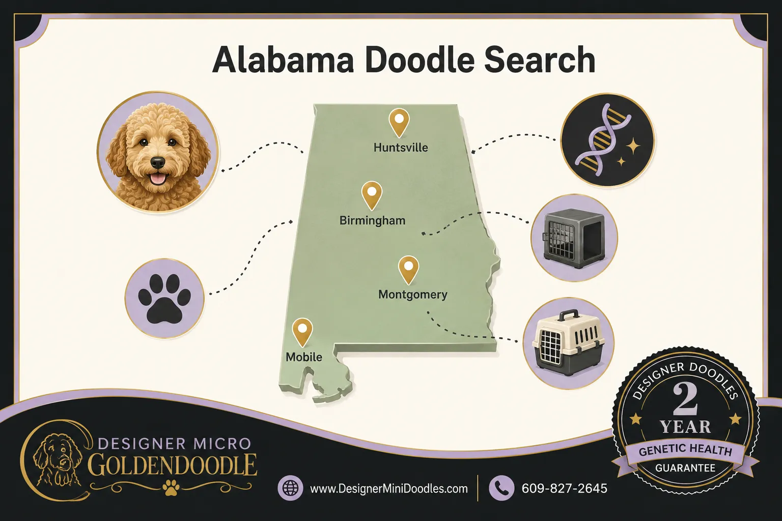 micro goldendoodle Alabama