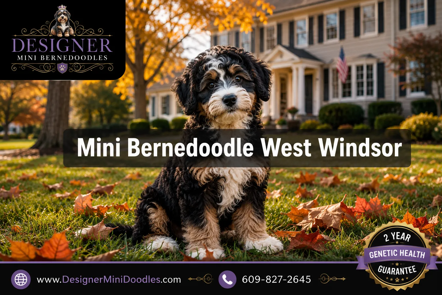 mini bernedoodle West Windsor