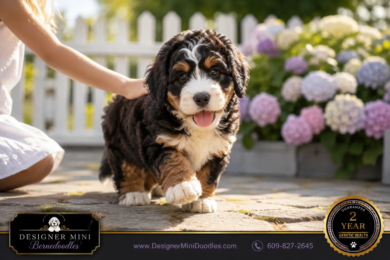 mini bernedoodle West Windsor
