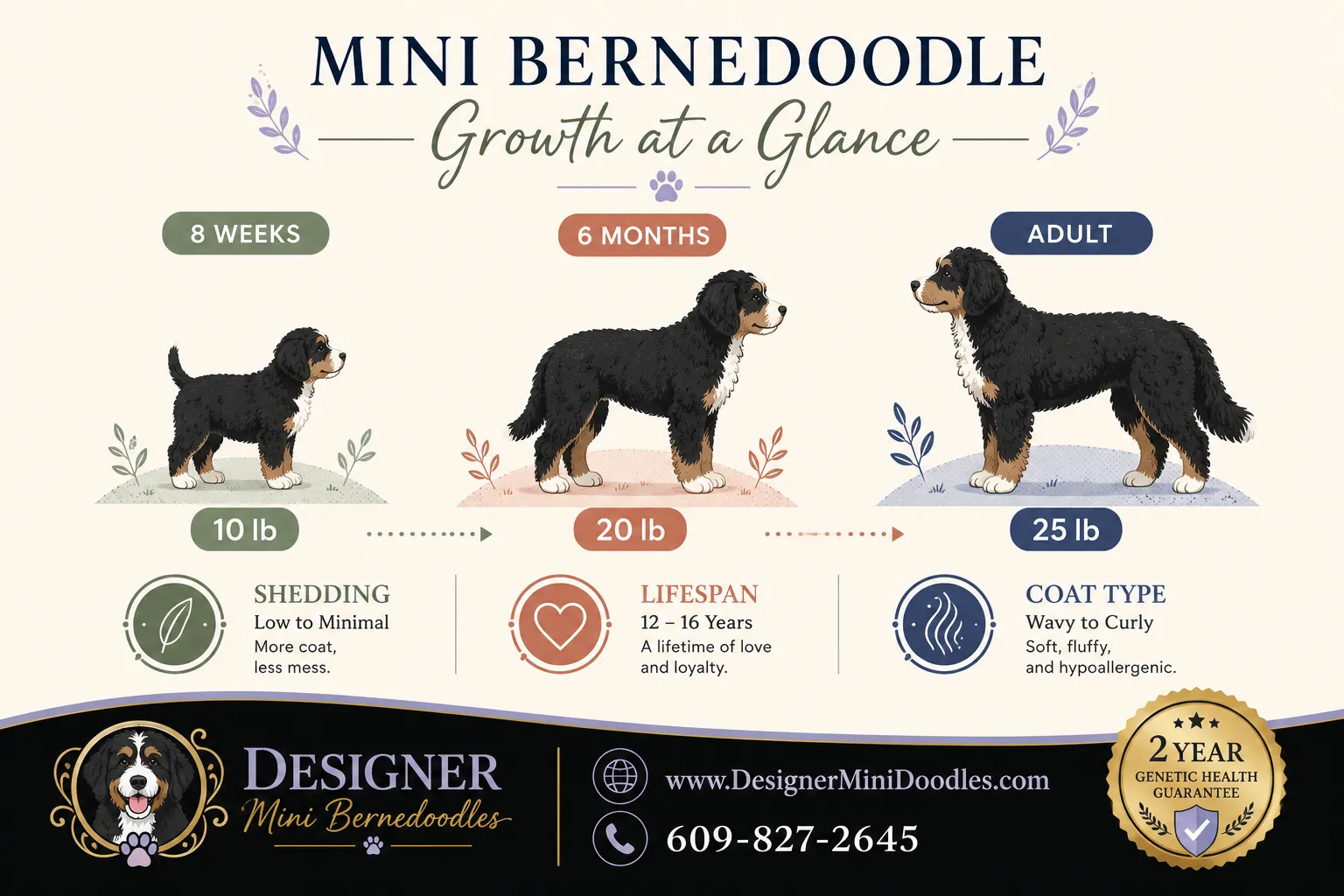 Mini Bernedoodle Puppy Pricing in West Windsor: What's Fair, What's a Scam