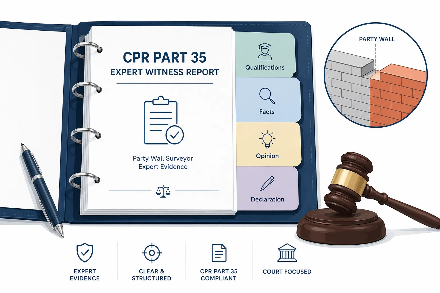 What Should Be Included in a CPR-Compliant Party Wall Report?