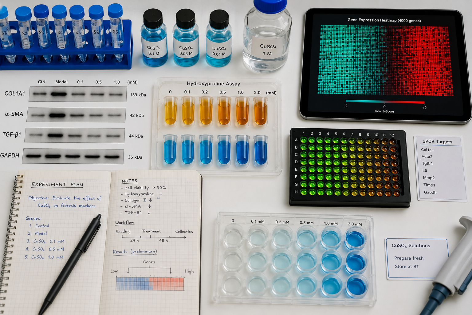 Experimental Readouts for GHK-Cu Peptide in Tissue Remodeling Research