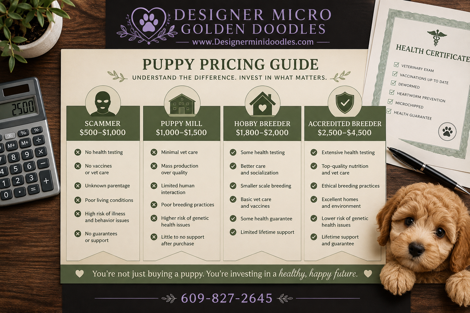Micro Goldendoodle Temperament and Training Difficulty