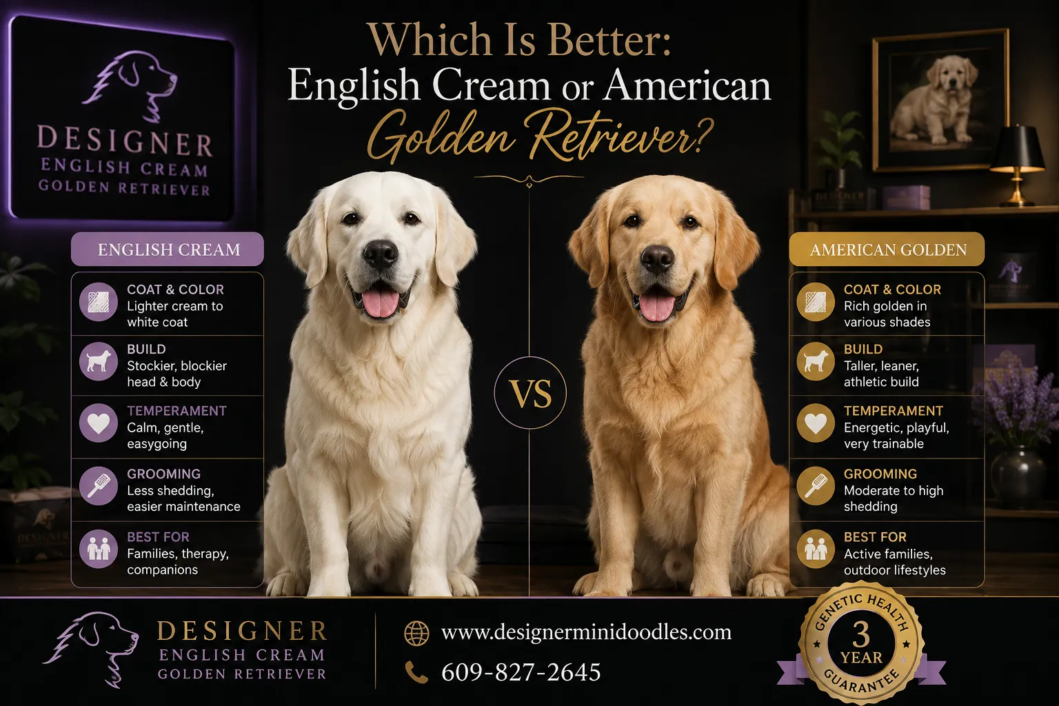 How Much Do English Cream Golden Retrievers Shed?