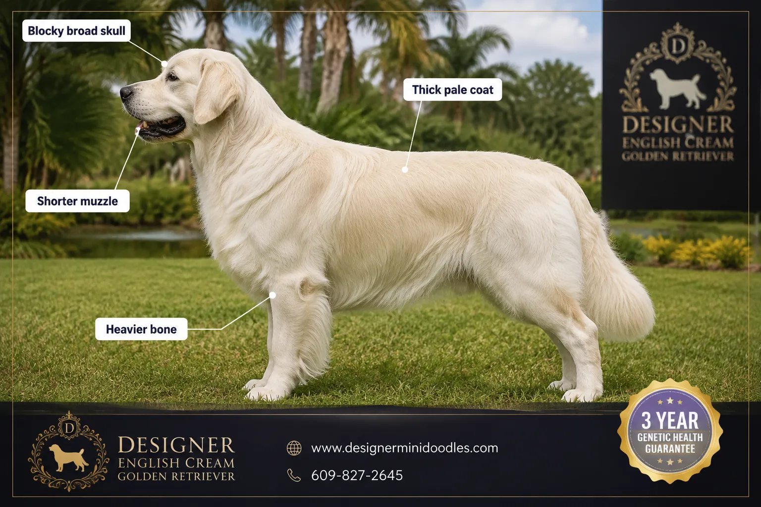 english cream golden retriever breeders Tampa