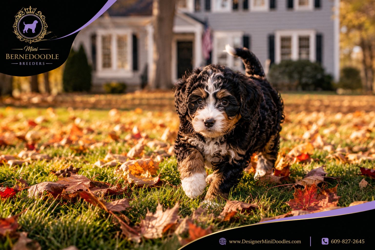 mini bernedoodle puppies Rhode Island