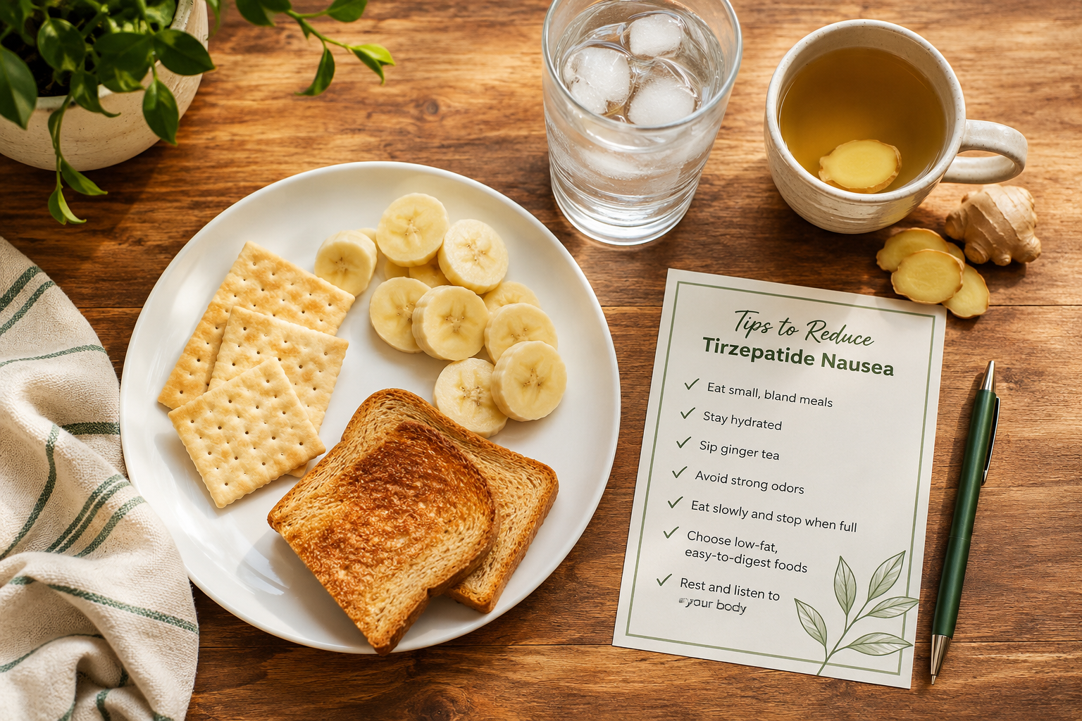Which foods to consume if you are taking tirzepatide?