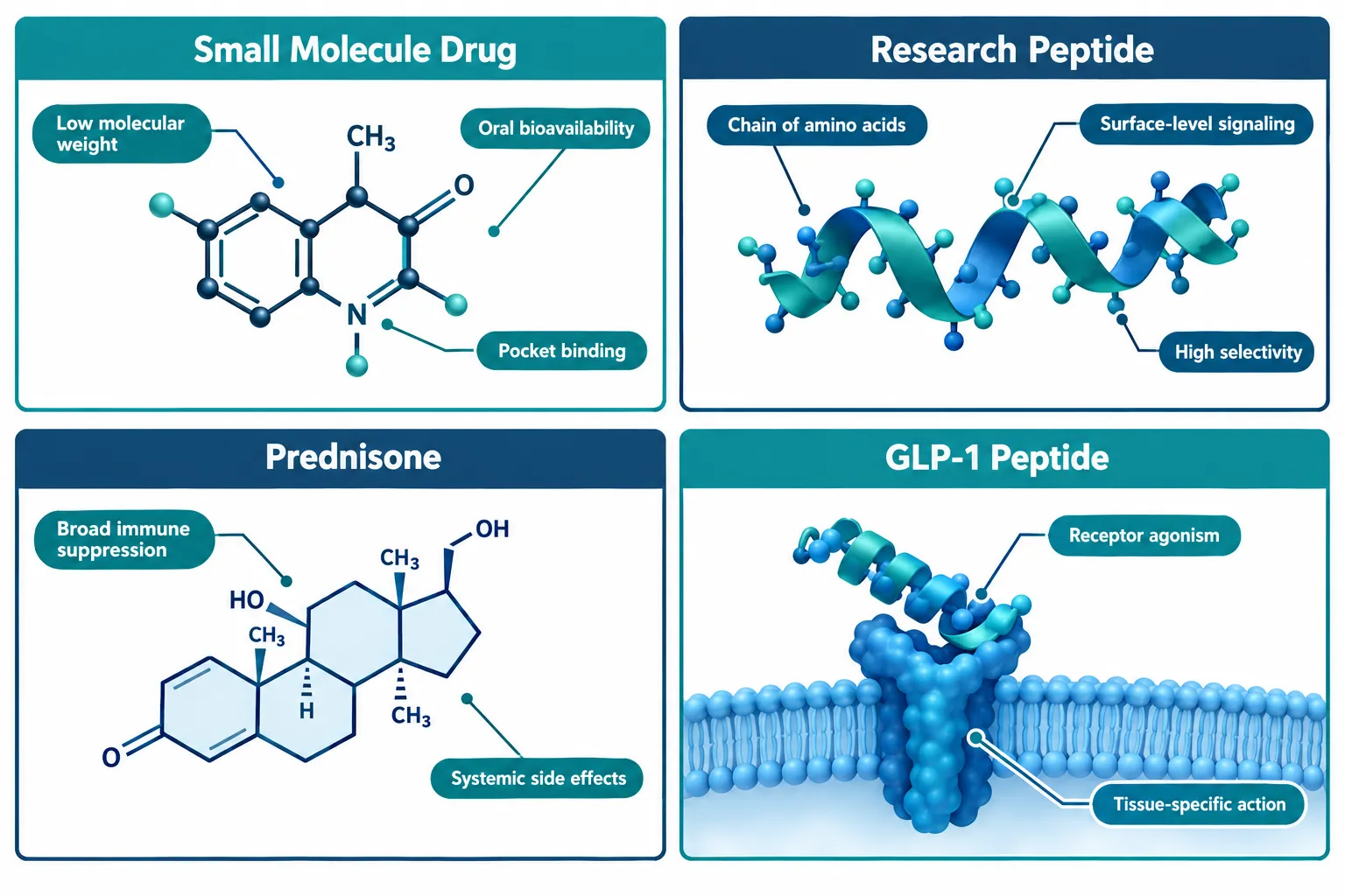 What Makes a Peptide Different From a Classic Drug