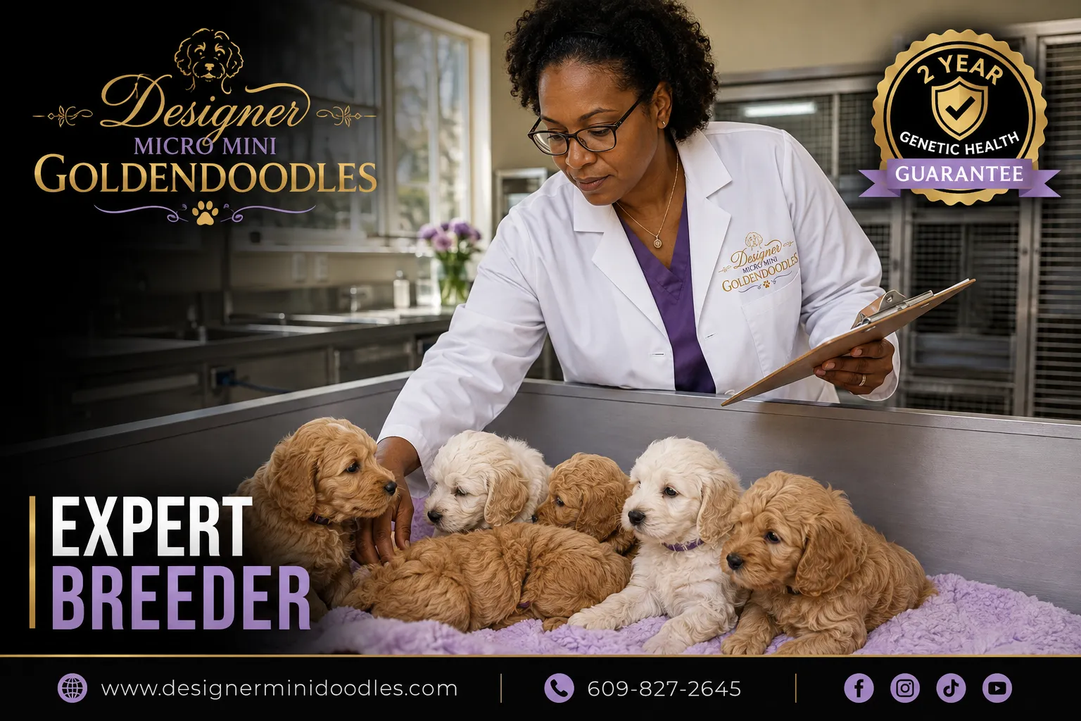 Mini Goldendoodle Breeders Near Arlington, Virginia