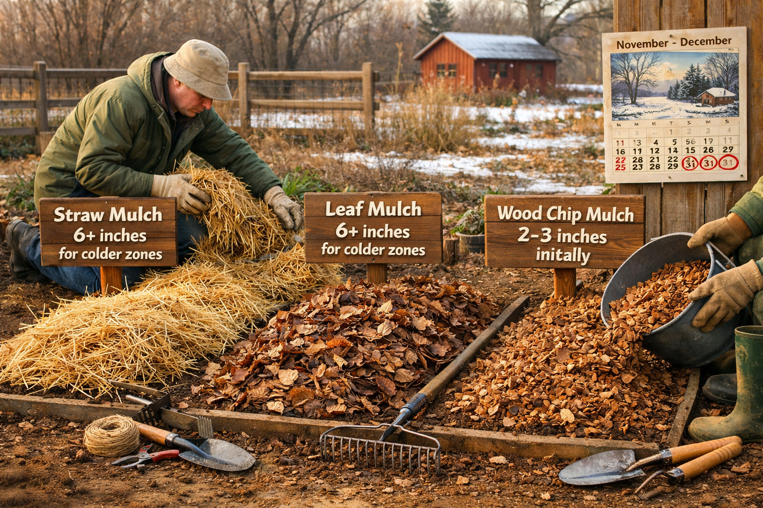 Overwinter Vegetable Beds