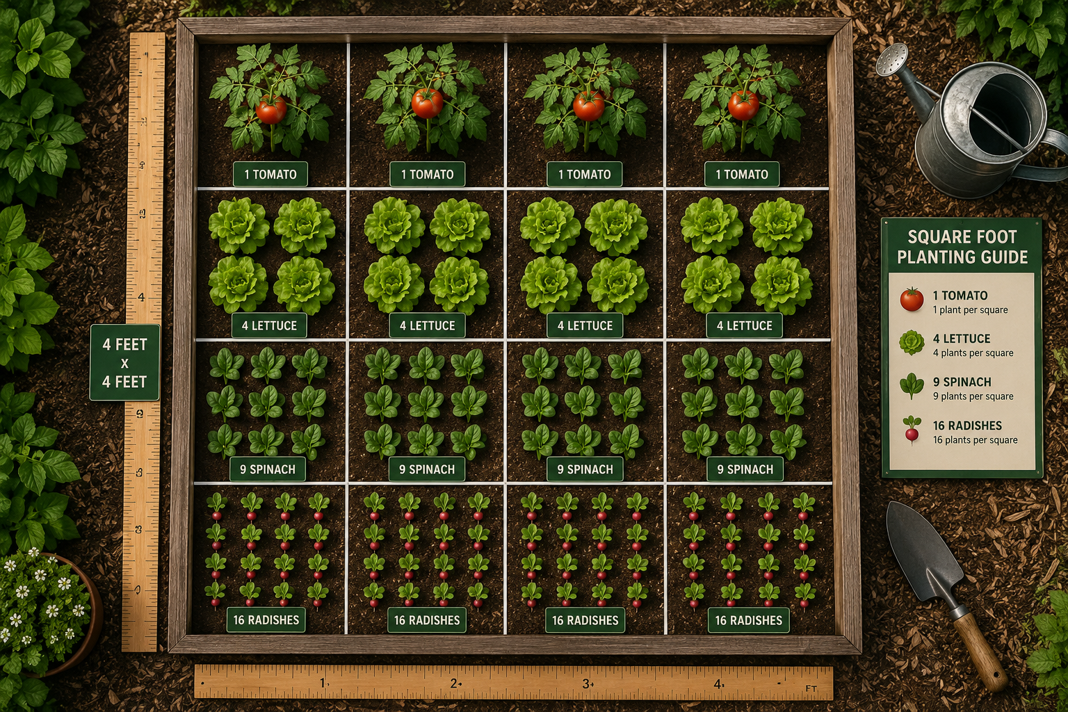 What Exactly Is Square Foot Gardening and How Does It Work