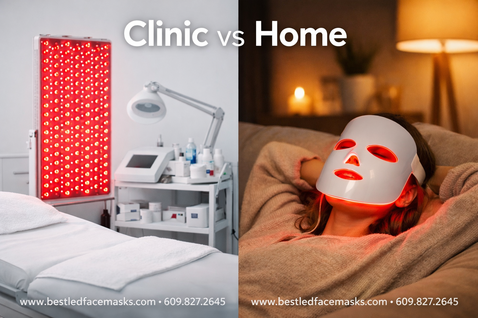 red light therapy mask