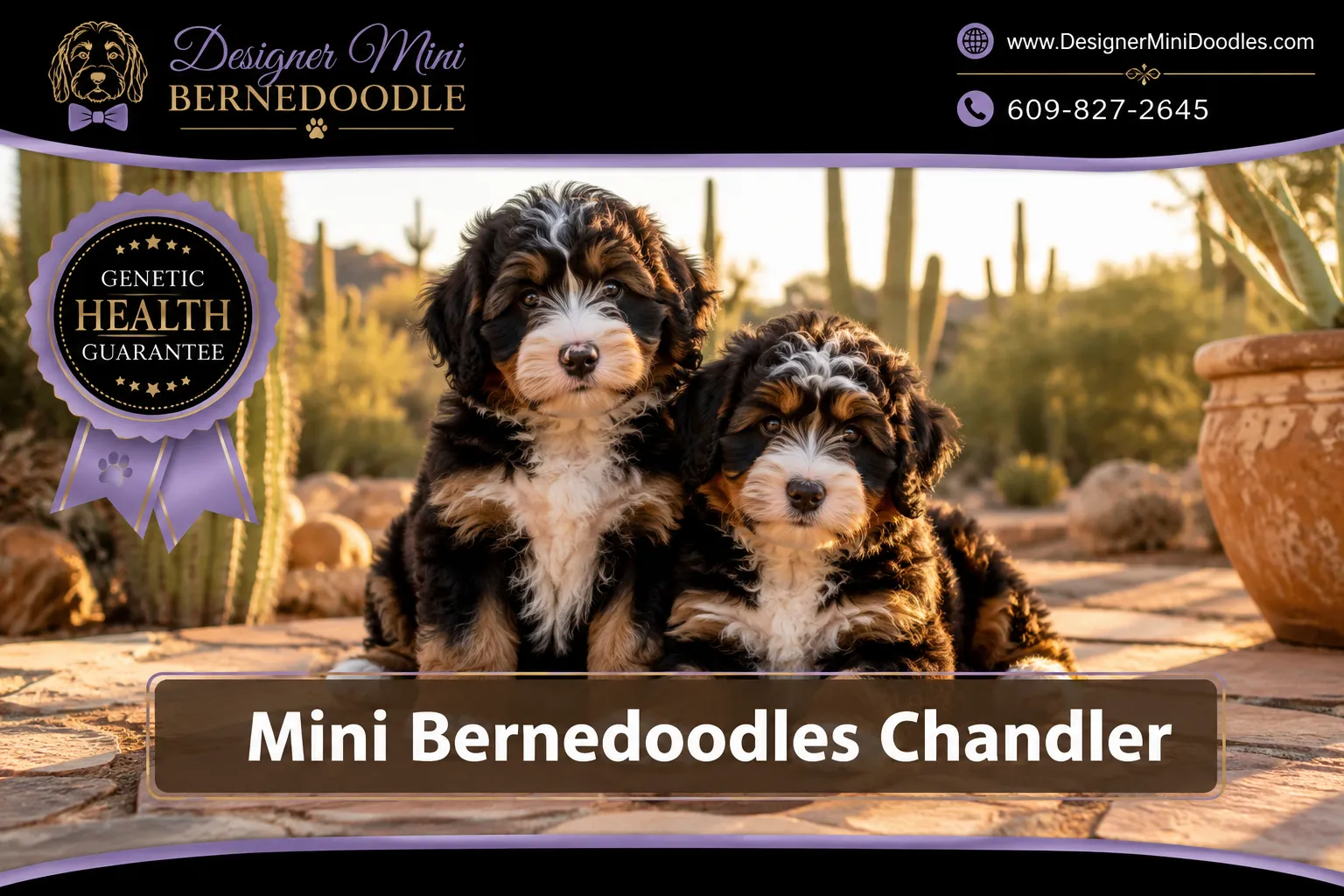 mini bernedoodle puppies Chandler