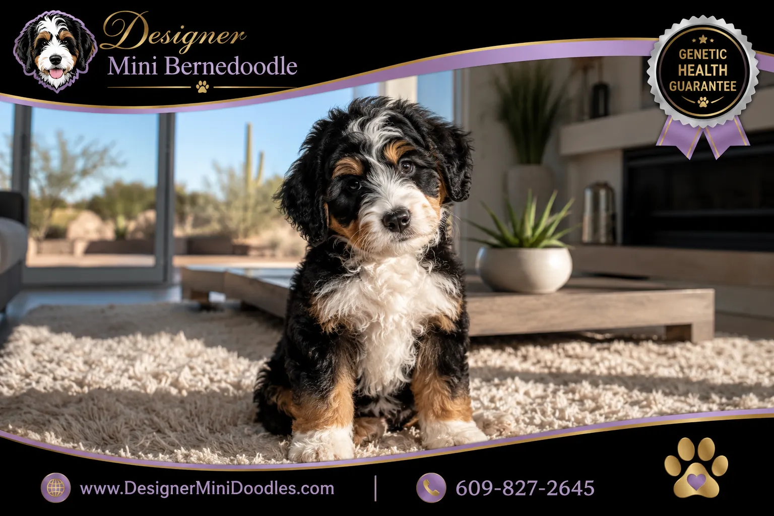 Mini bernedoodle puppies for sale Chandler Arizona