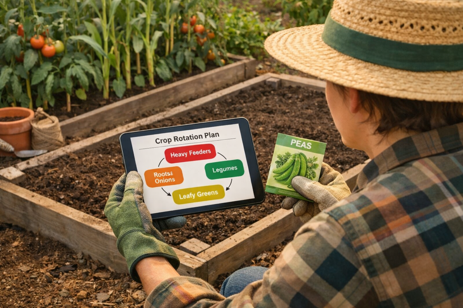 When to Rotate Crops in Small Vegetable Gardens 