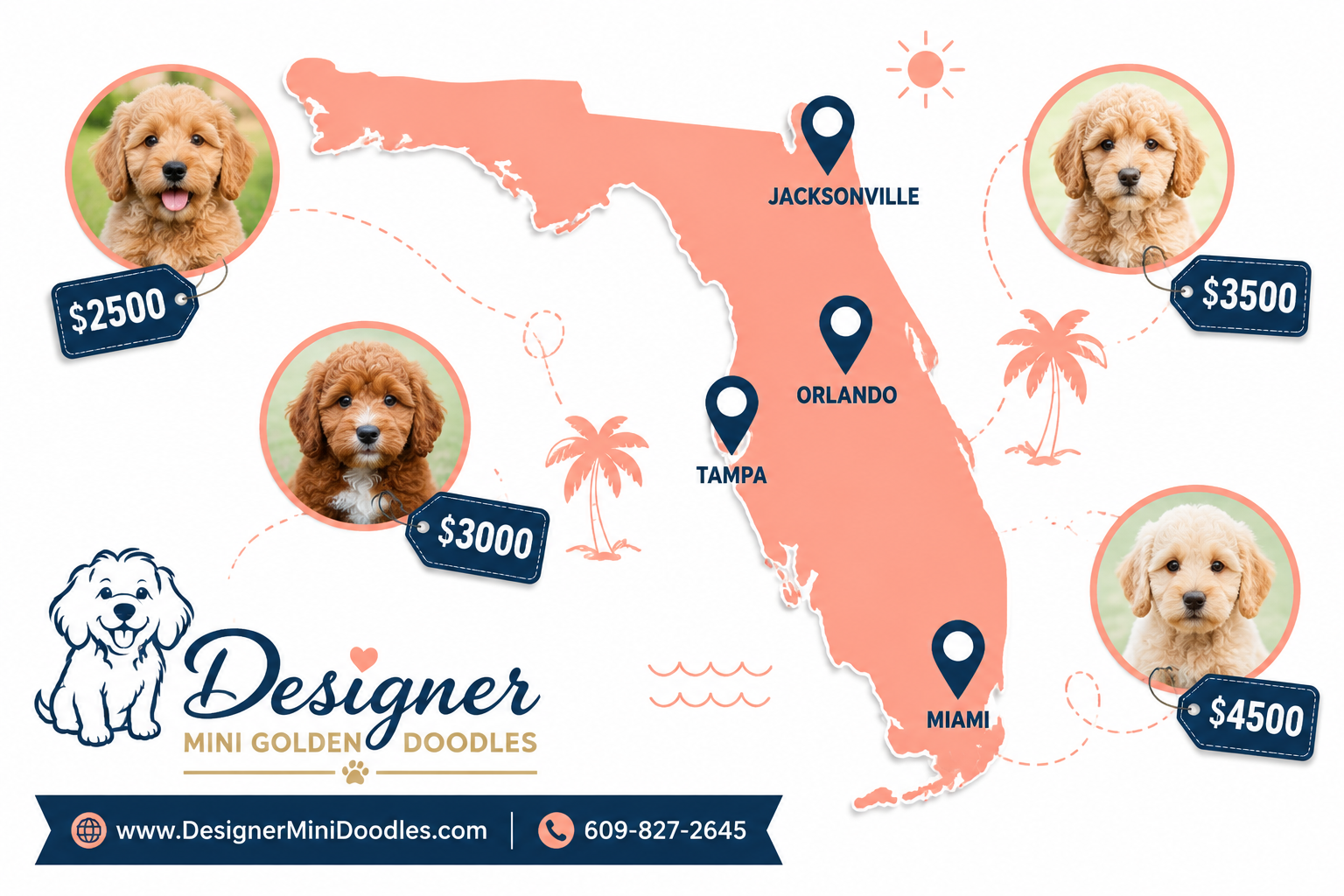mini goldendoodle for sale Florida