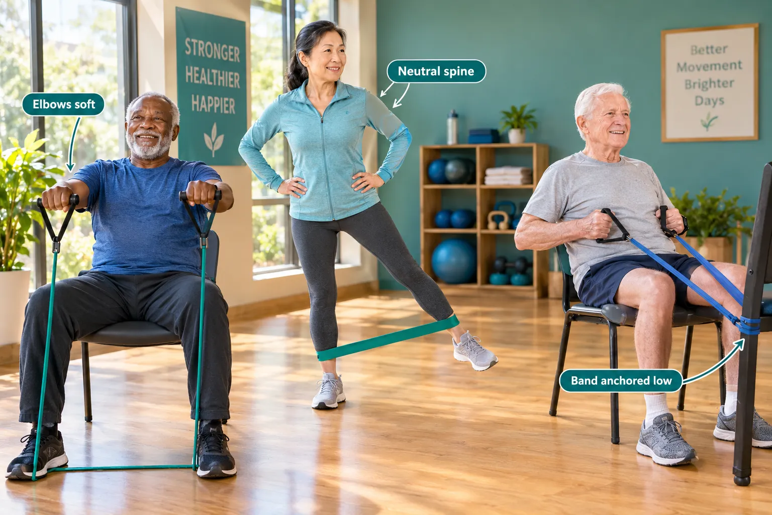 Resistance Band Exercises for Seniors to Build Strength
