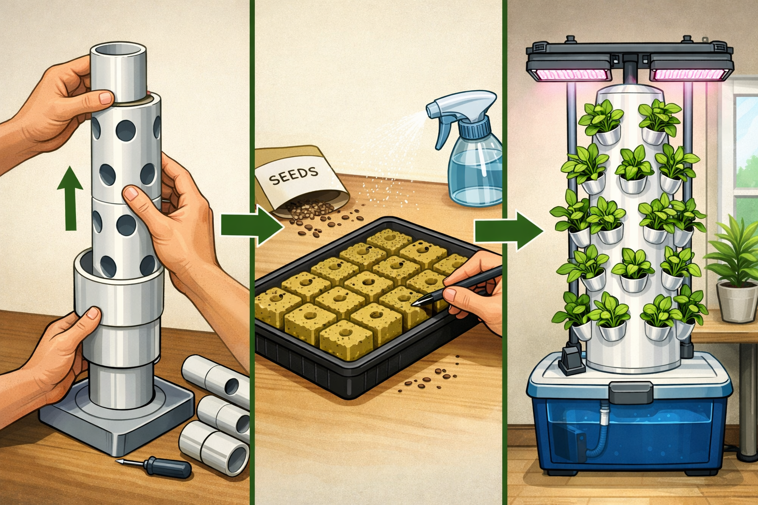 Indoor Vertical Gardening