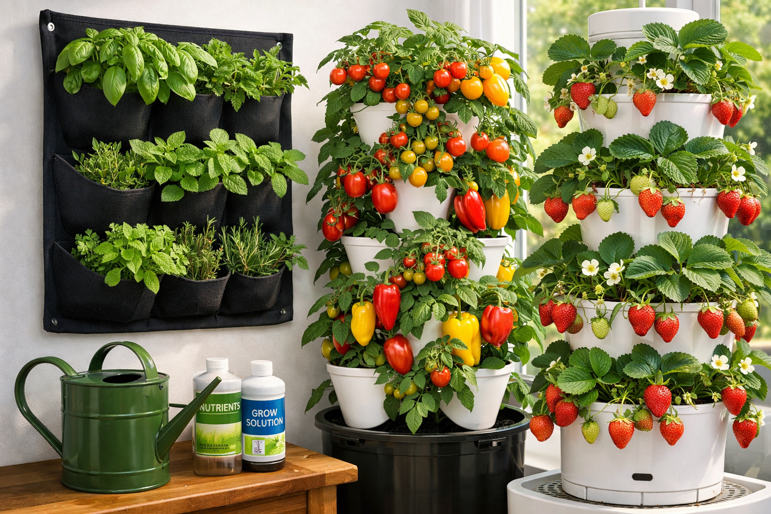 Indoor Vertical Gardening