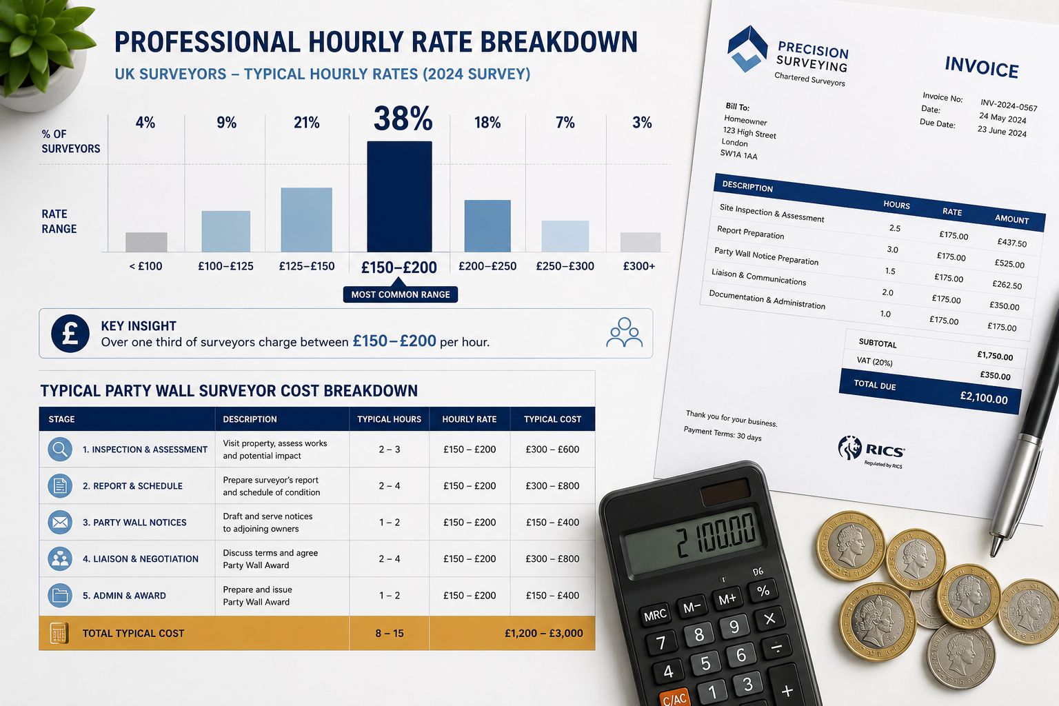 Hourly Fees of £150-200 and Who Pays Them
