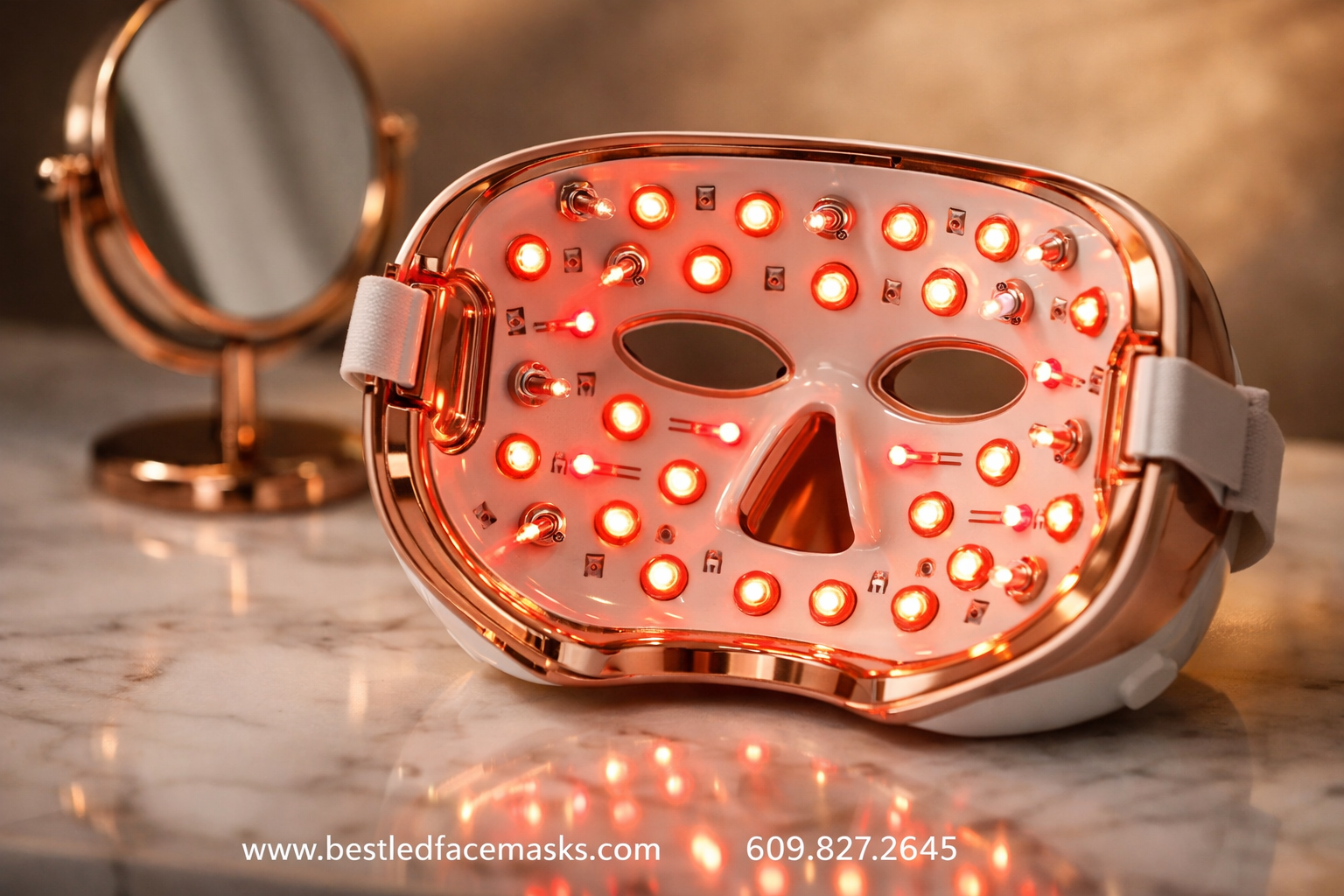 anti aging red light therapy mask