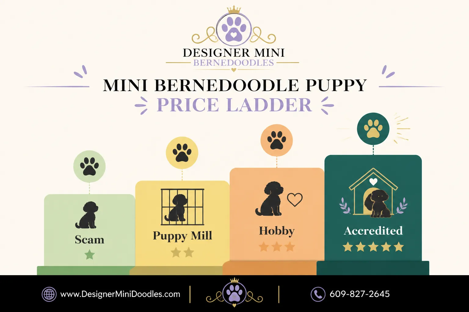 mini bernedoodle cost
