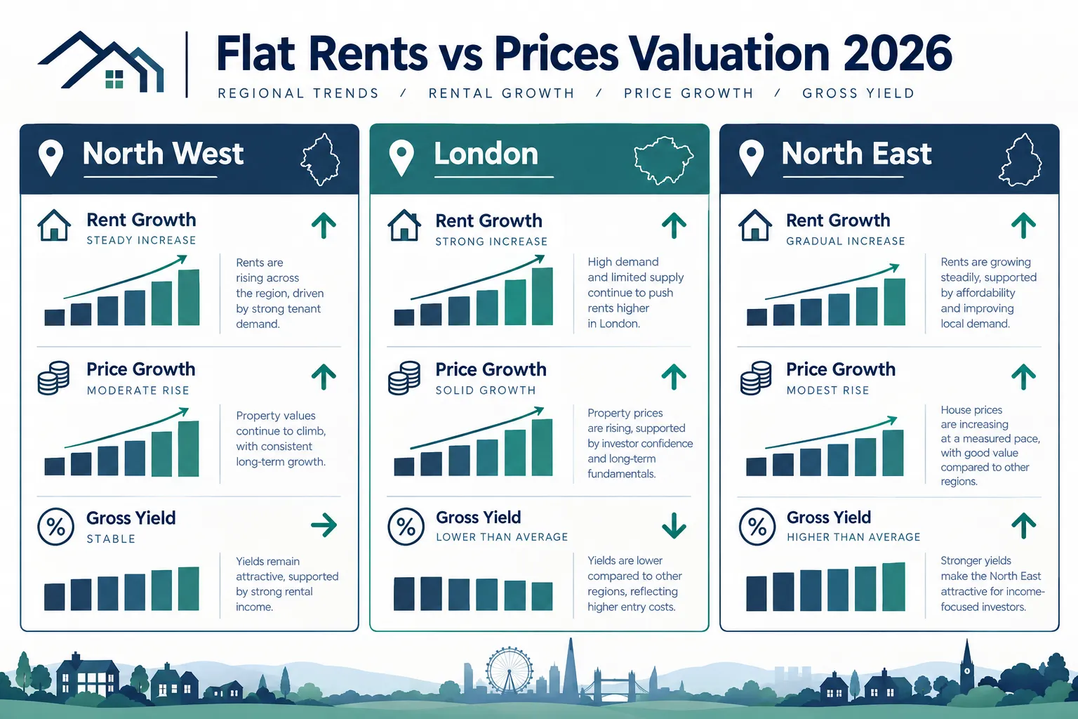 The Brickview Data: A Decade of Flat Rents vs Prices Valuation 2026 Across England and Wales