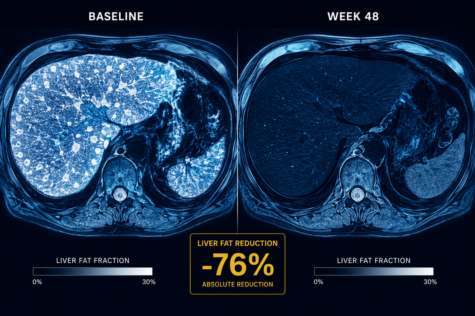 Phase 2 Trial Data: Retatrutide and Liver Fat Reduction