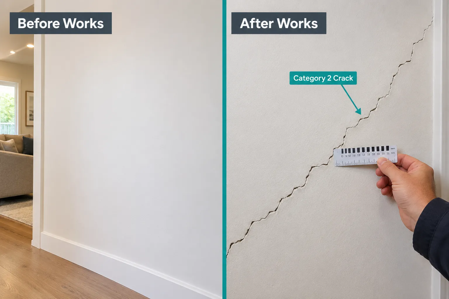 How Surveyors Assess Damage After Party Wall Works