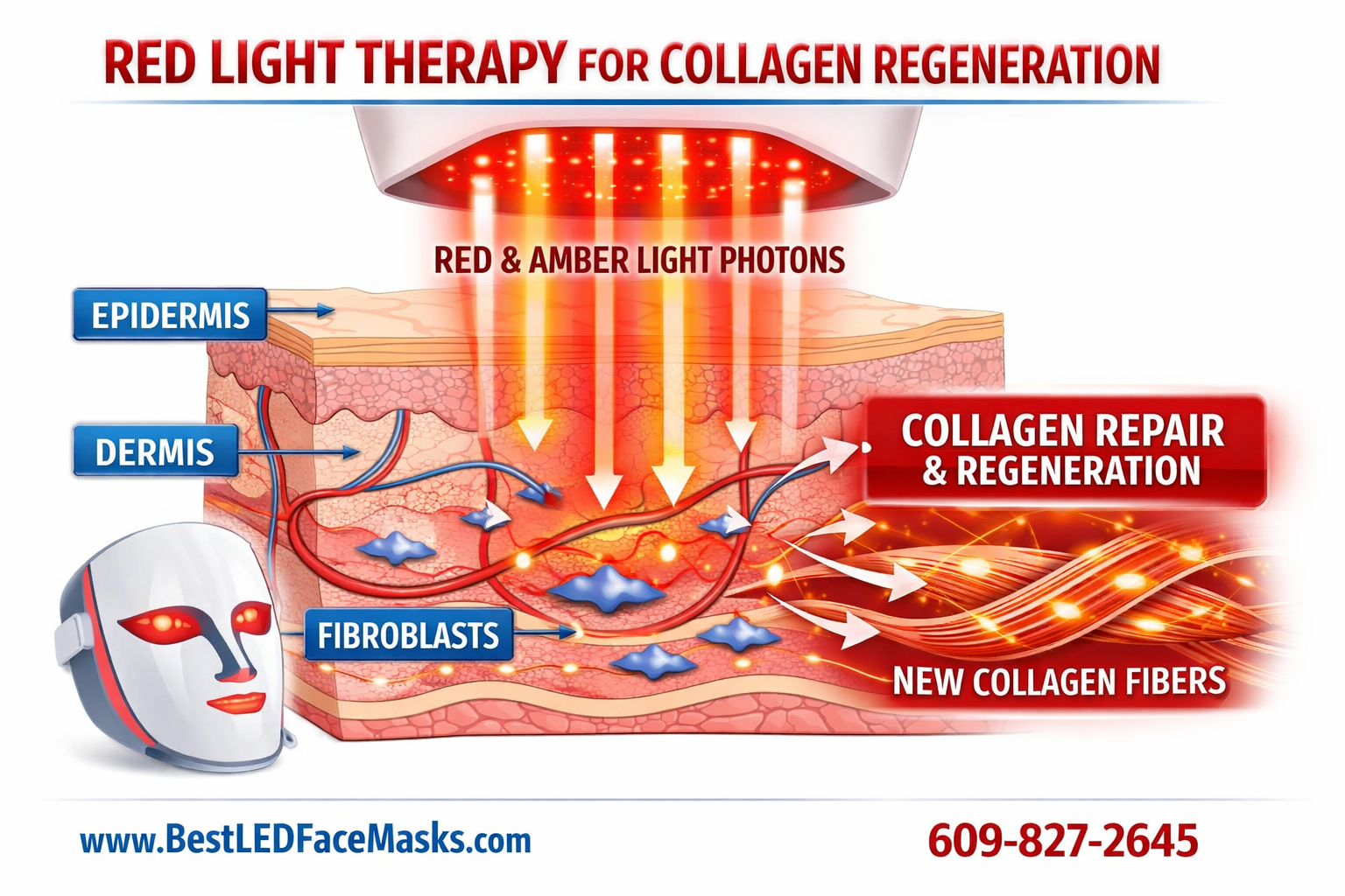 best led face mask for wrinkles and fine lines