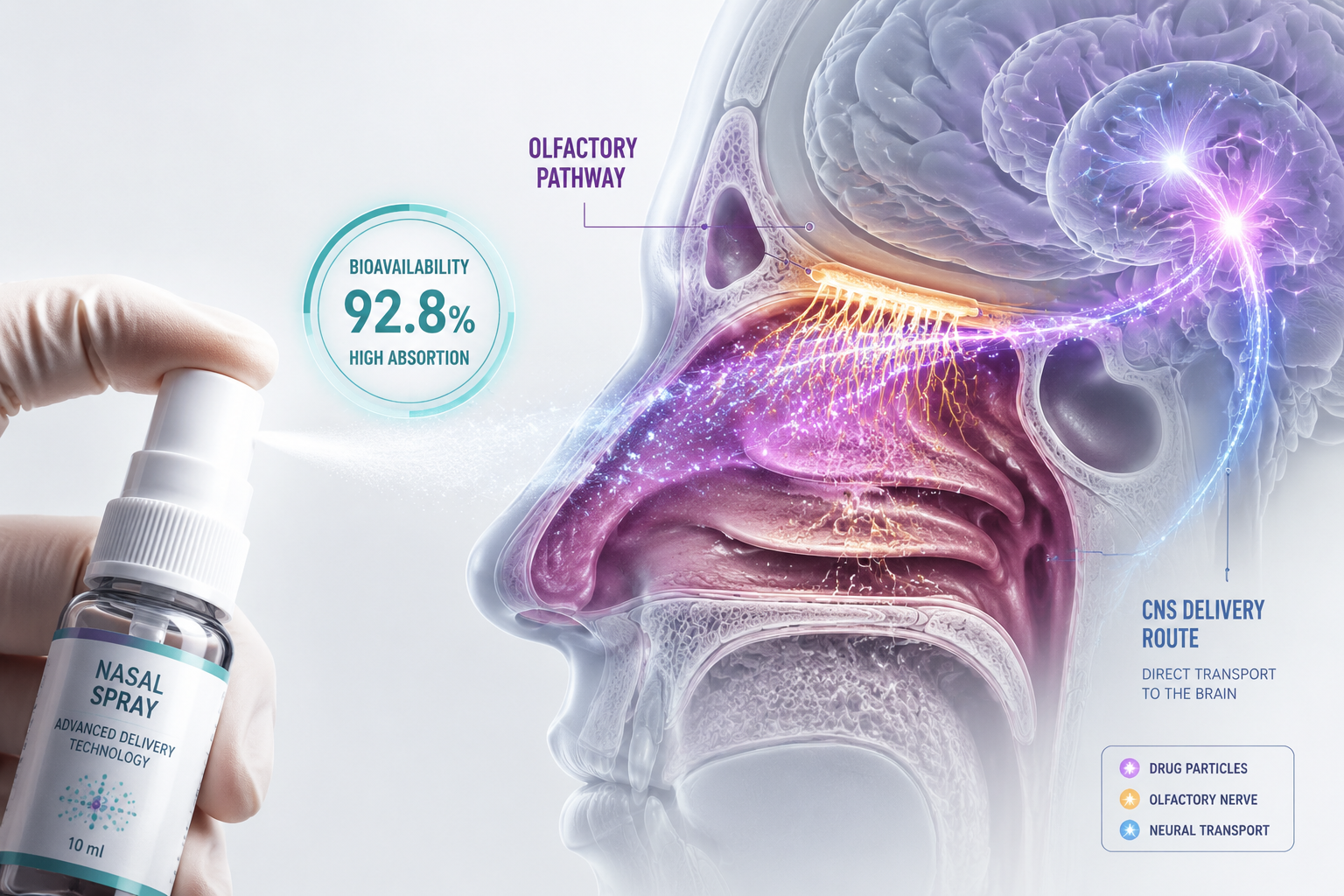 Nasal Delivery, Bioavailability, and Research Use Cases