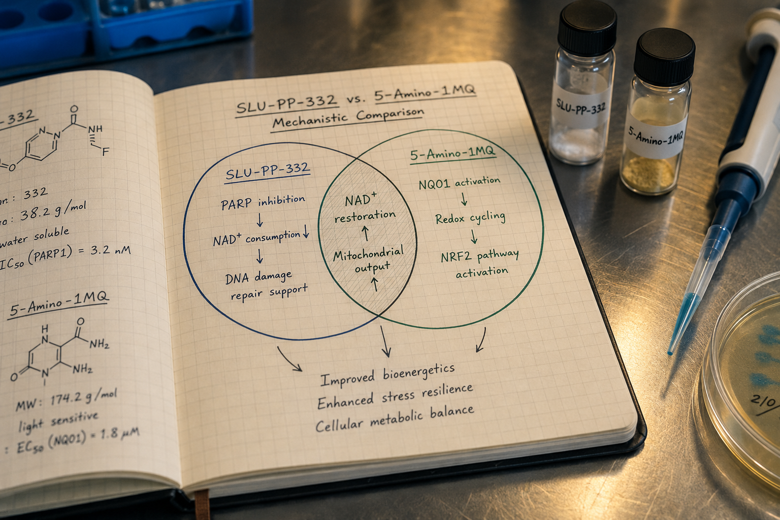 Distinct Mechanisms: Why Each Compound Earns Its Place