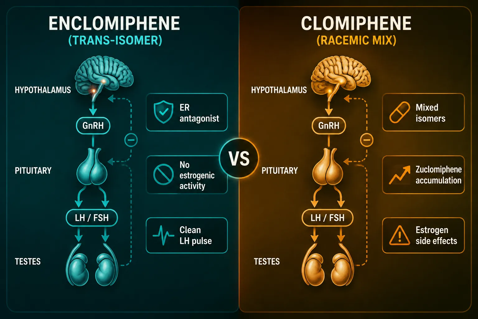 Enclomiphene Pharmacology and the HPG Axis