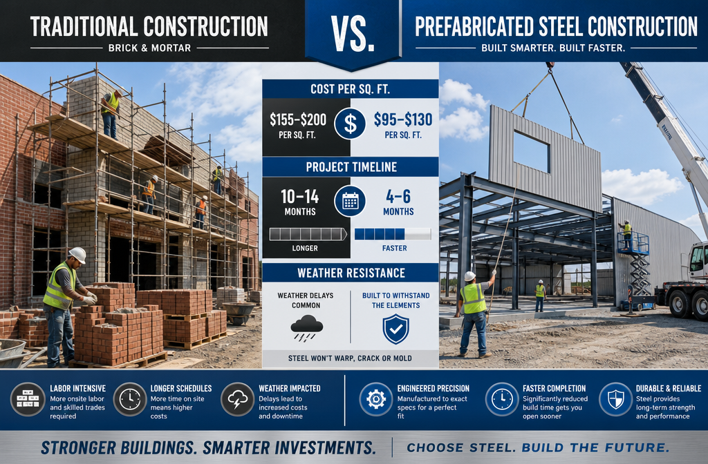 What Are the Pros and Cons of Metal Buildings Compared to Traditional Construction?