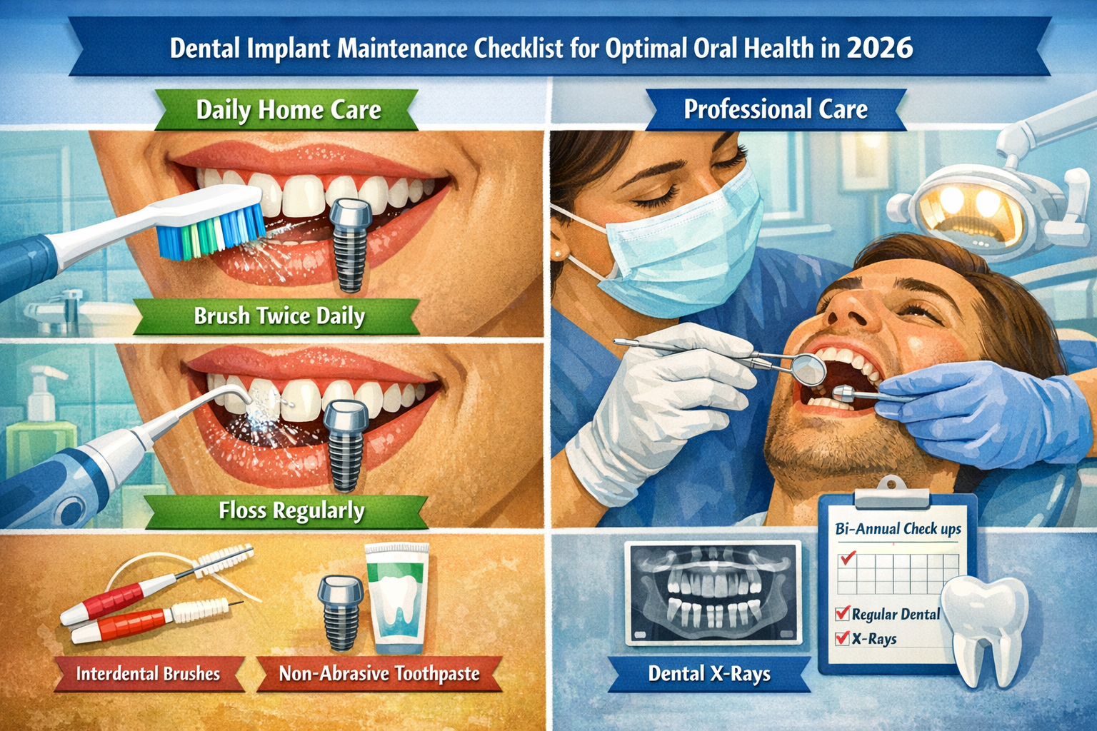 Dental Implant Maintenance Checklist 2026: Your Guide to Longevity