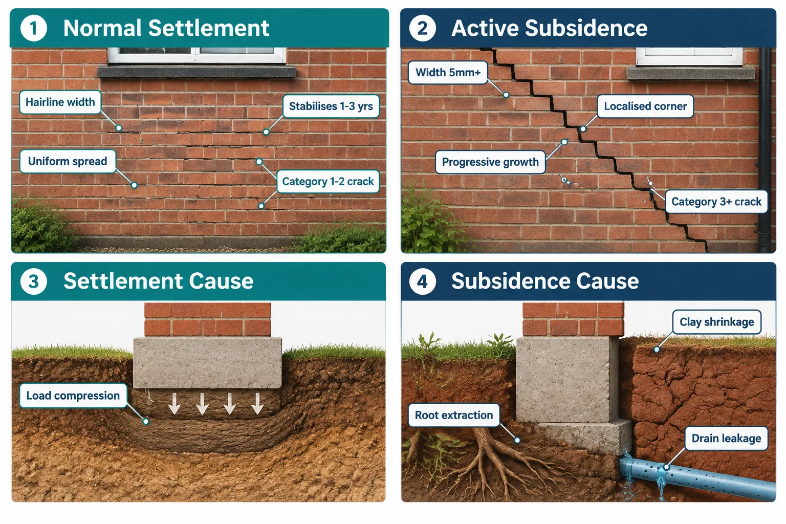 What Are Building Settlement and Subsidence?