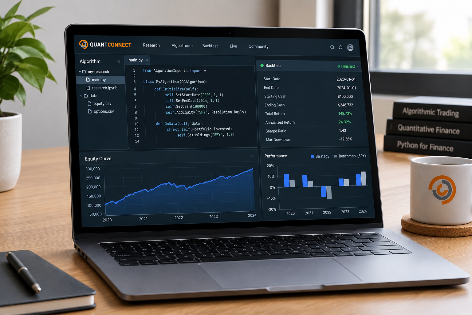 What does QuantConnect actually do?