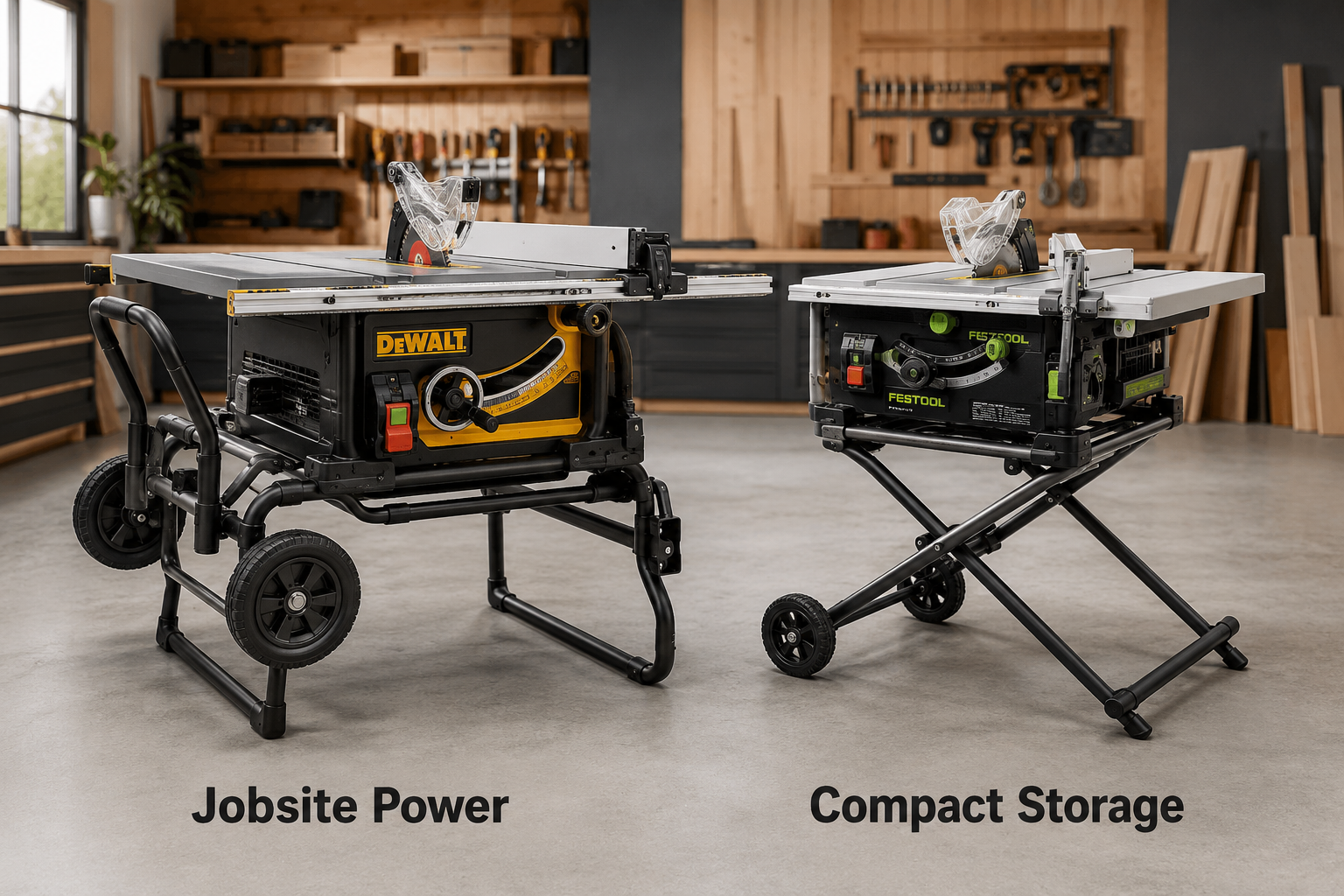 Understanding Table Saws with Integrated Stands for Small Woodshops