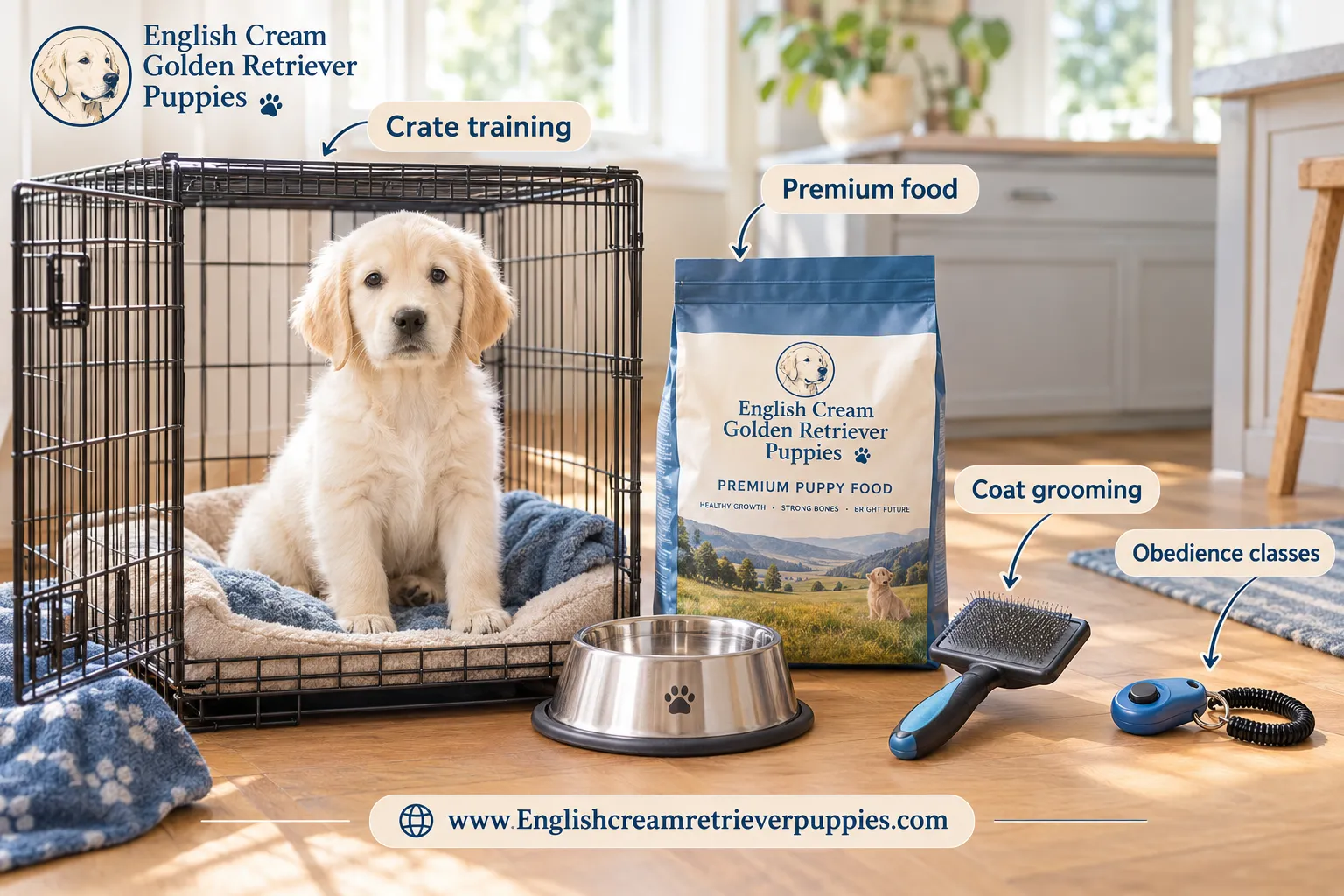 English Cream Retriever Yearly Expenses and Maintenance