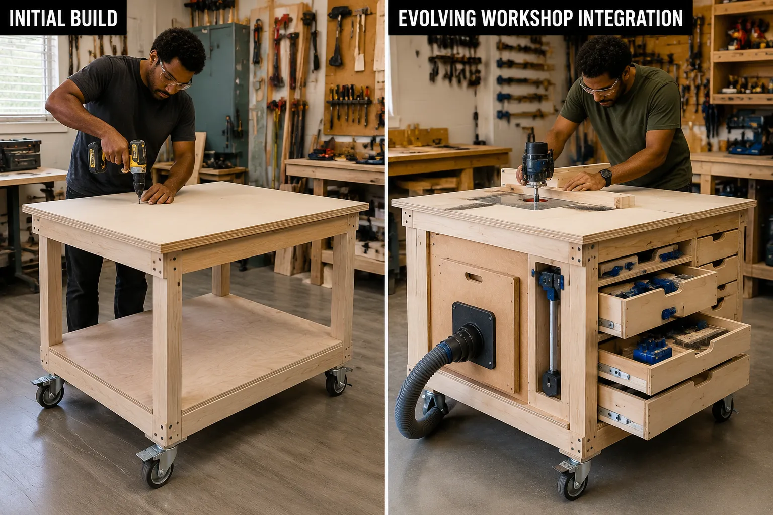 Integrated Tool Storage