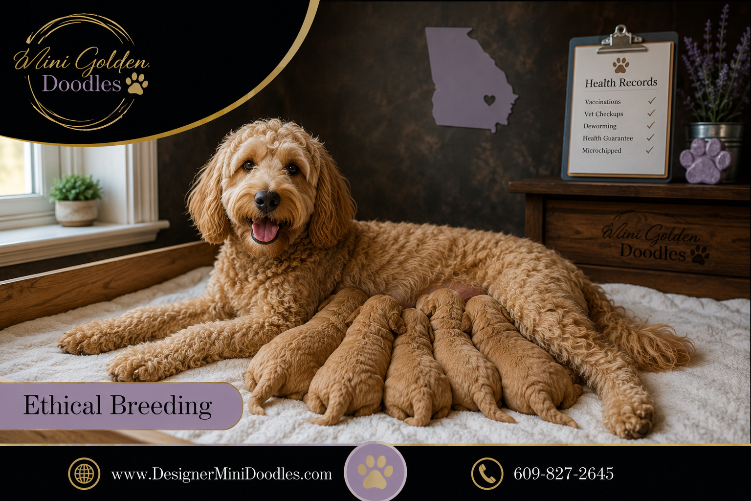 mini golden doodles Georgia