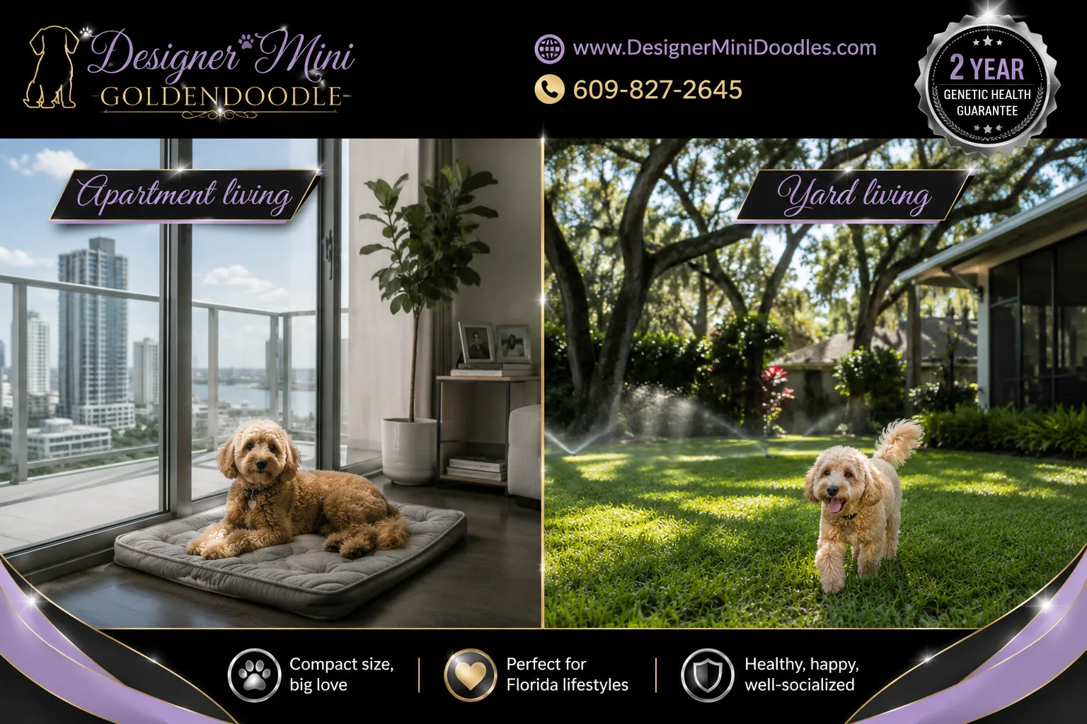mini goldendoodle for sale Florida